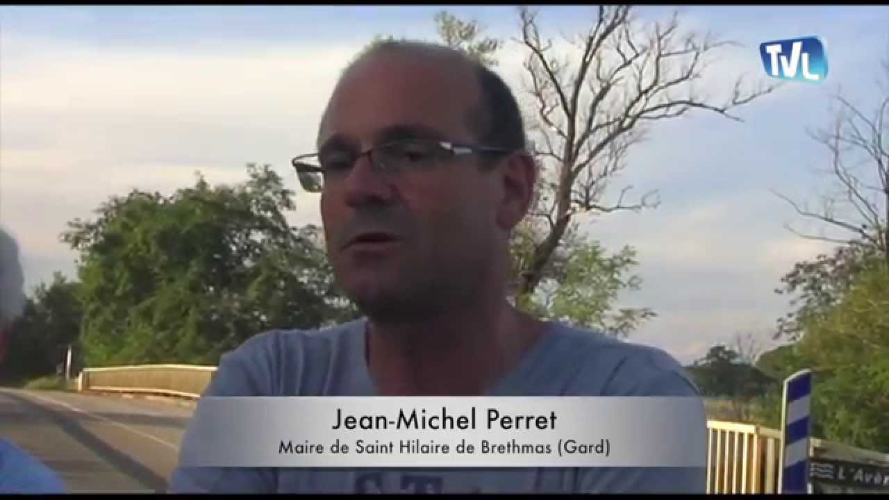 Le maire de Saint Hilaire de Brethmas près d'Alès s'est jeté à l'eau pour sauver une personne …