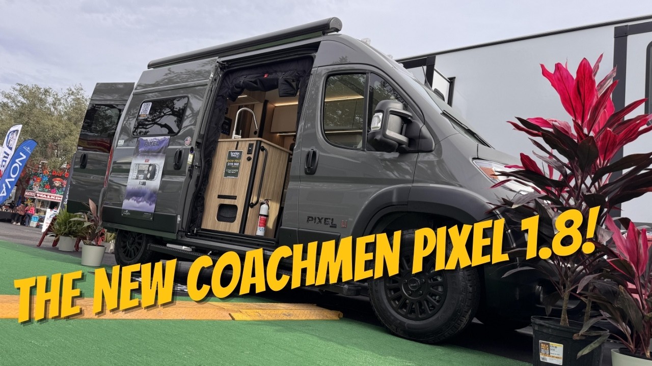 Tour the new Coachmen Pixel 1.8 with Nick Recchio at the 2026 Florida RV Supershow!