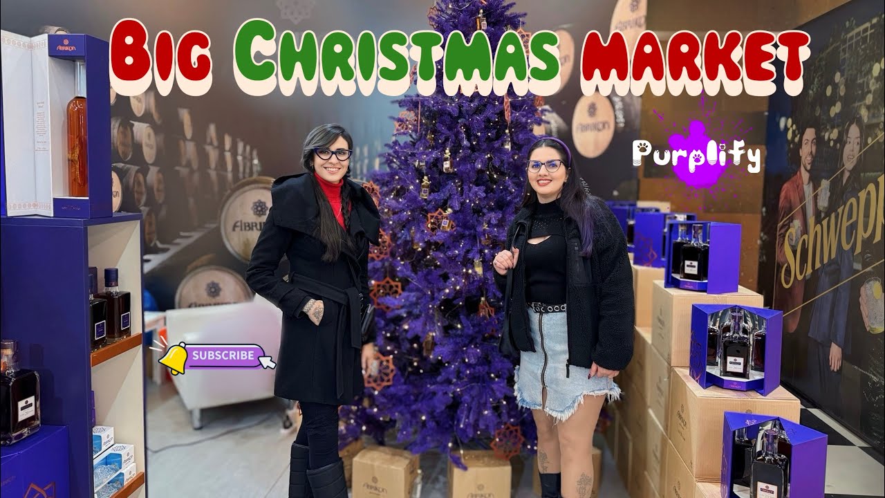 BIG Christmas Market Yerevan 🎄 | حال‌و‌هوای کریسمس در ایروان | Մեծ Christmas Market Երևանում