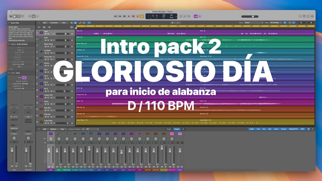 INTRO PACK 2 - Glorioso día - Multitrack - Gratis!