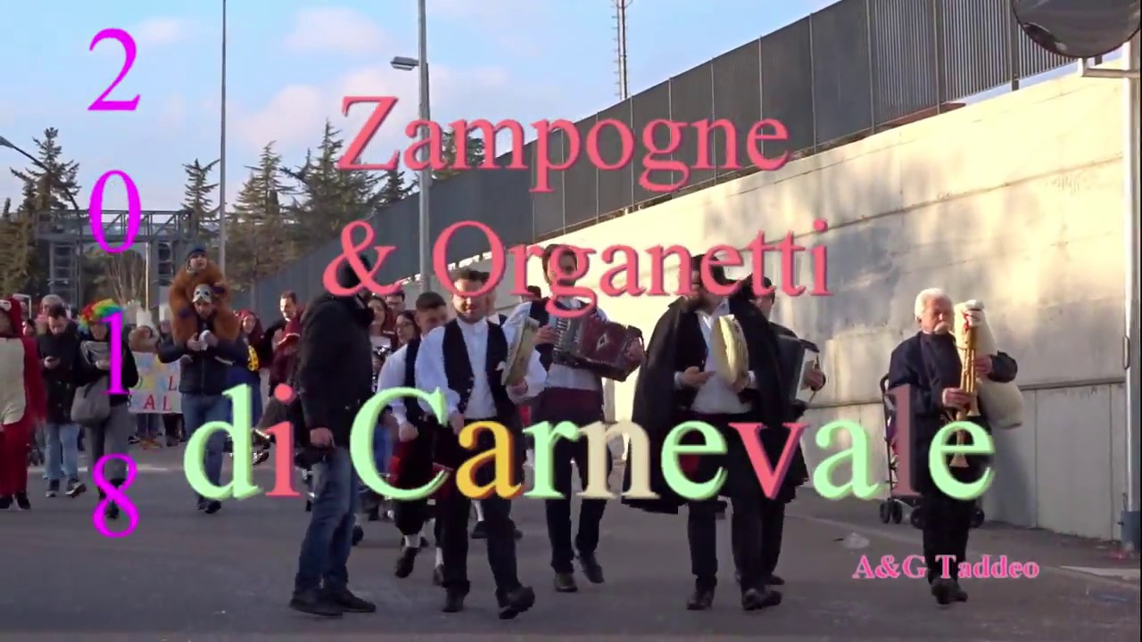 POTENZA - ZAMPOGNE & ORGANETTI DI CARNEVALE 2018