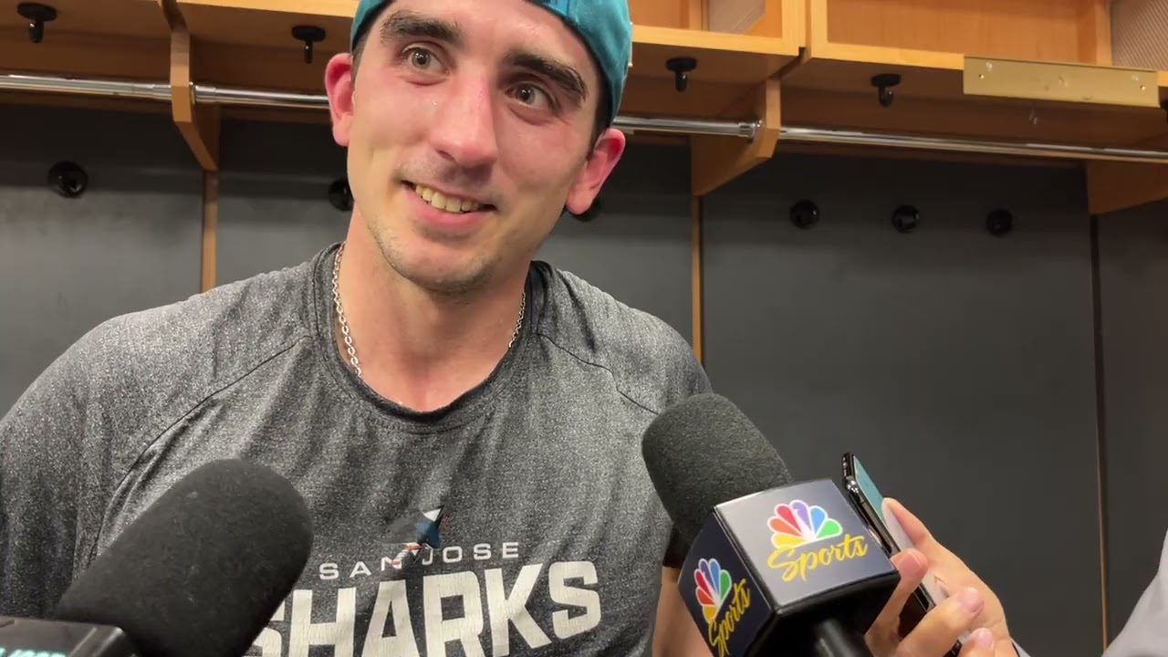 Nedeljkovic All Smiles After Fight With Bobrovsky | Sharks @ Panthers Post-Game (1.19.26)