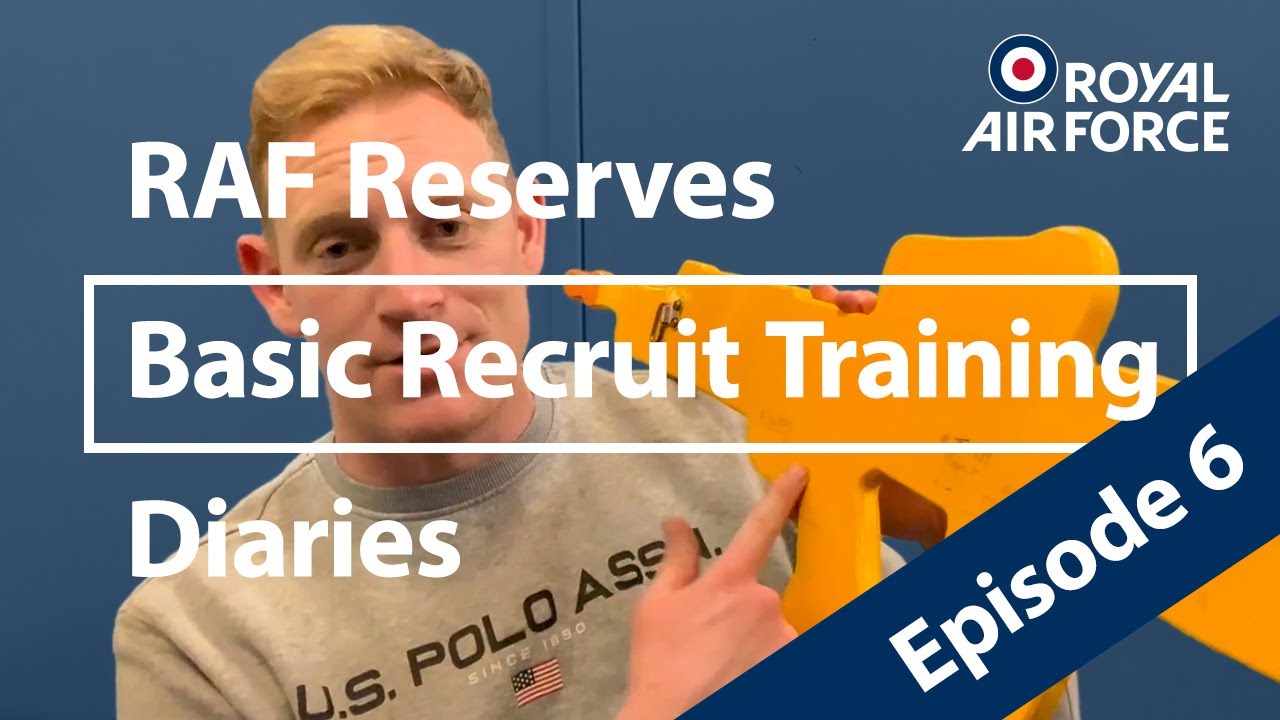 RAF Basic Recruit Training Course Diaries 6: Beginning the Rifle Drills