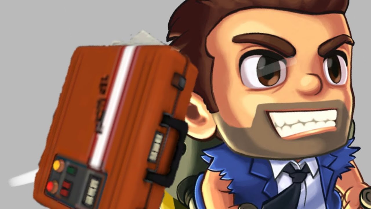 Mannrobotics but scout is dancing to JetPack Joyride’s theme