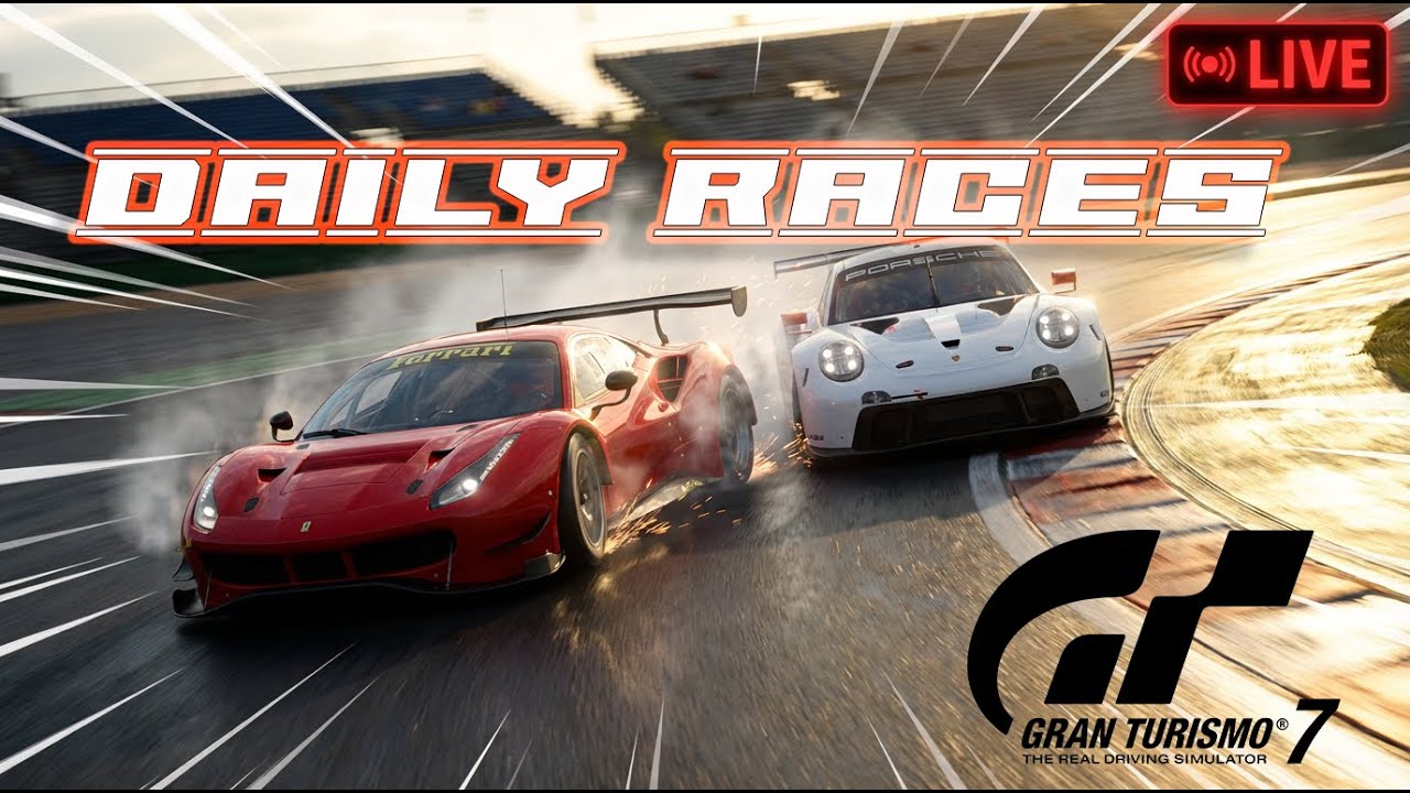 🔴 LIVE:  Gran Turismo 7 Daily Races - First Stream!