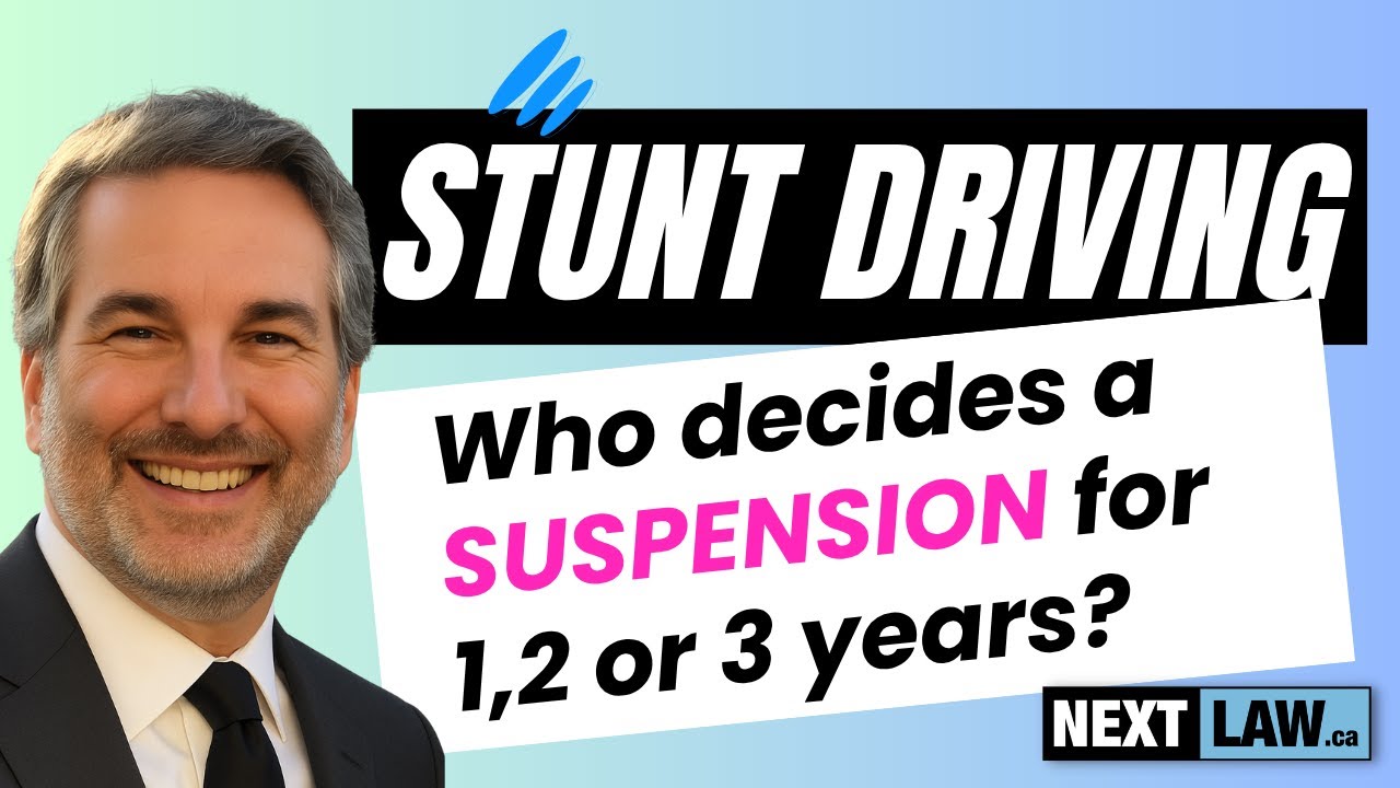 Stunt Driving Suspension: How long will I lose my license?