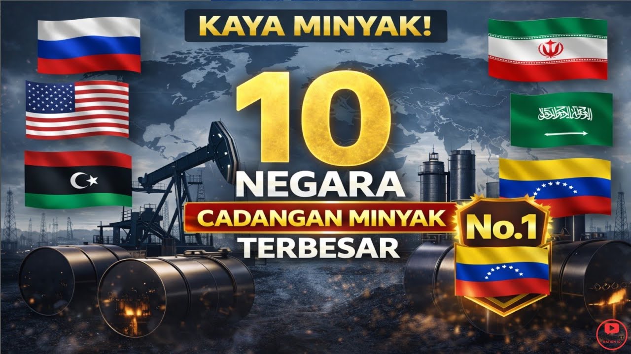 10 Negara dengan Cadangan Minyak Terbesar di Dunia | Nomor 1 Mengejutkan!