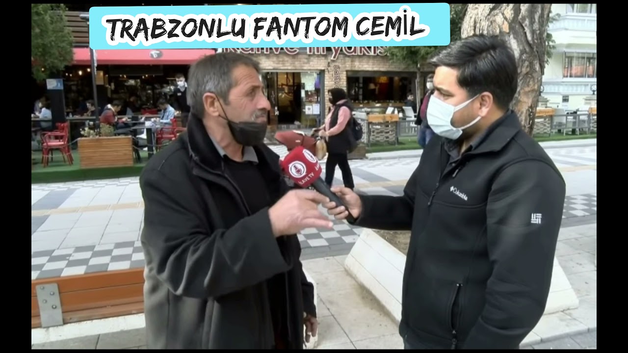TRABZONLU FANTOM CEMİL \ la bizi kim alabilir / ŞANSI YOK #r&ouml;portaj #trabzon #sokakr&ouml;portajları