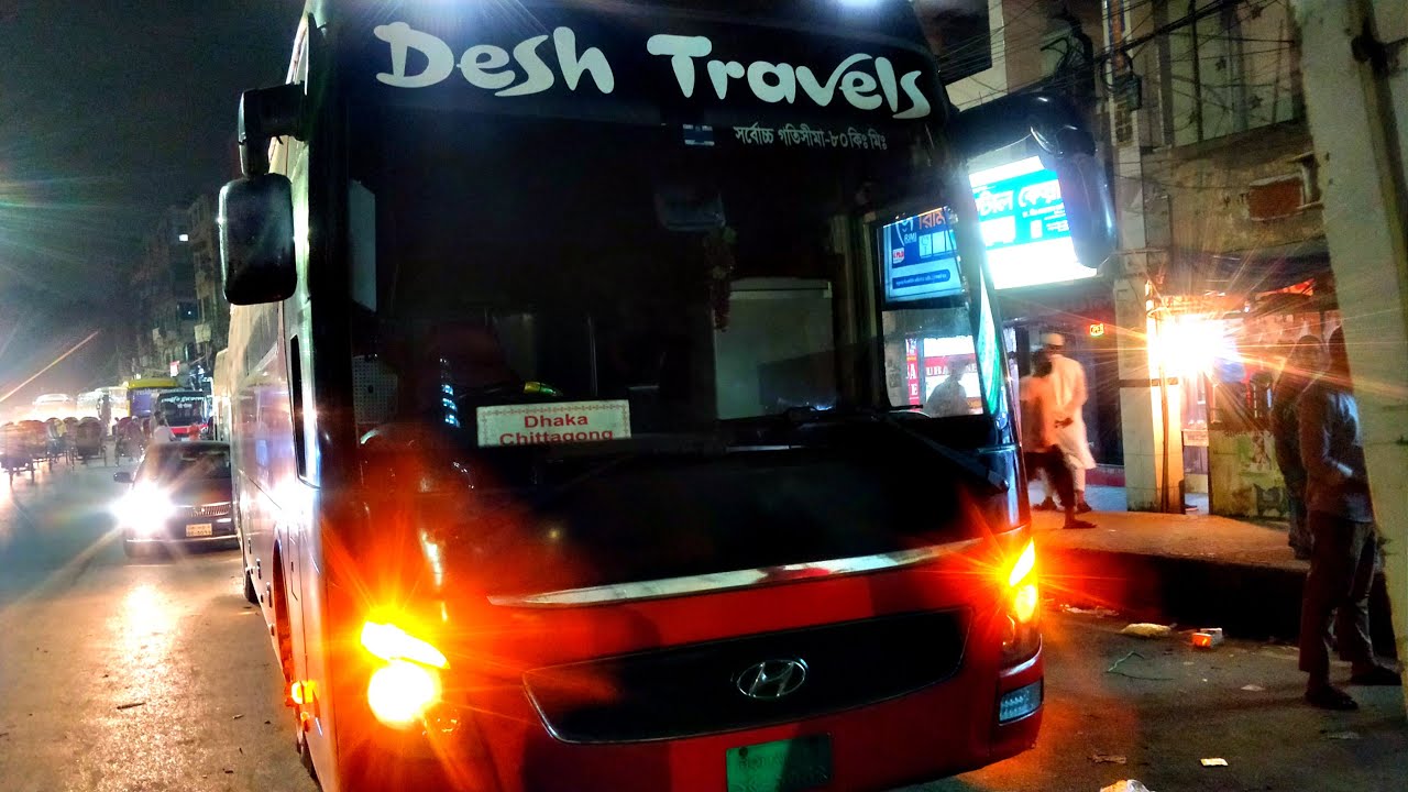 Desh Travels Ac Bus Hyundai Business Class Bus Full Review দেশ ট্রাভেলস এসি বাস ফুল রিভিউ TRAVEL MKR