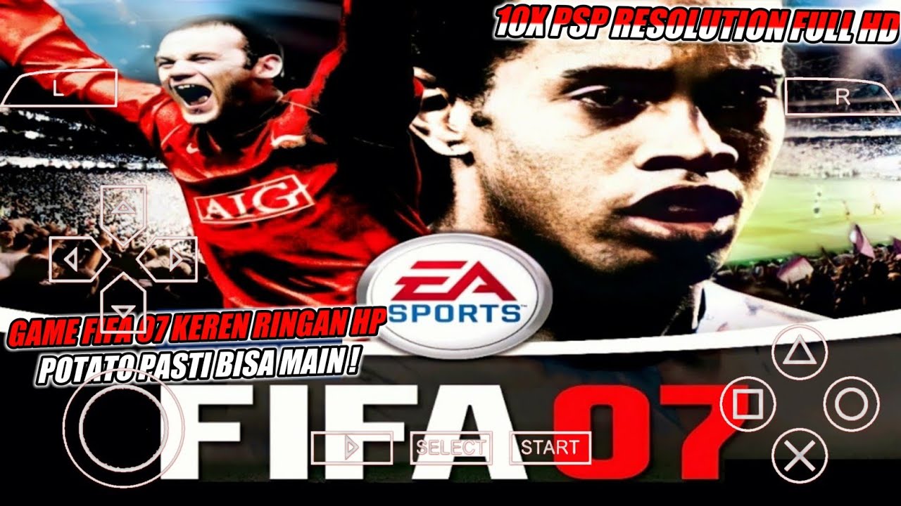 Keren Bikin Nostalgia ! - Game FIFA 07 PPSSPP Android