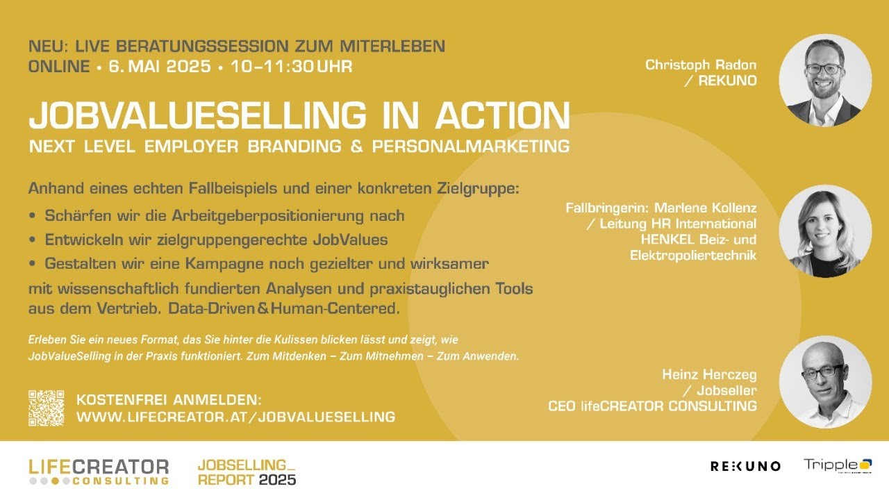 Webinar JobValueSelling in Action