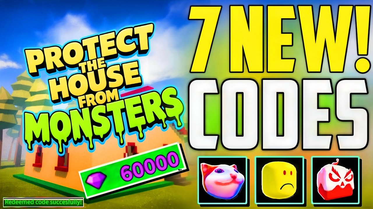 *NEW🔥CODES* PROTECT THE HOUSE FROM MONSTERS ROBLOX CODES 2025 - PROTECT THE HOUSE CODES