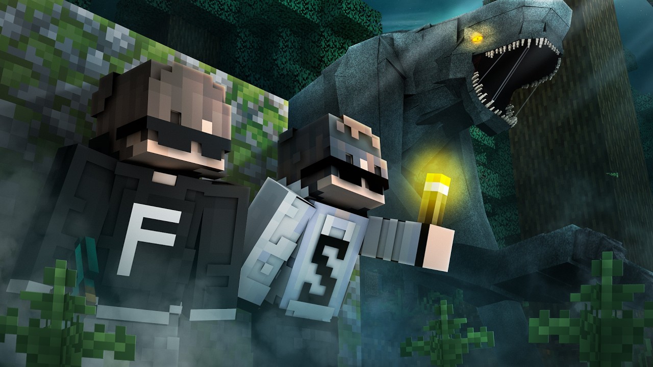 We Added Every Horror DINOSAUR Mod in Minecraft Hardcore...