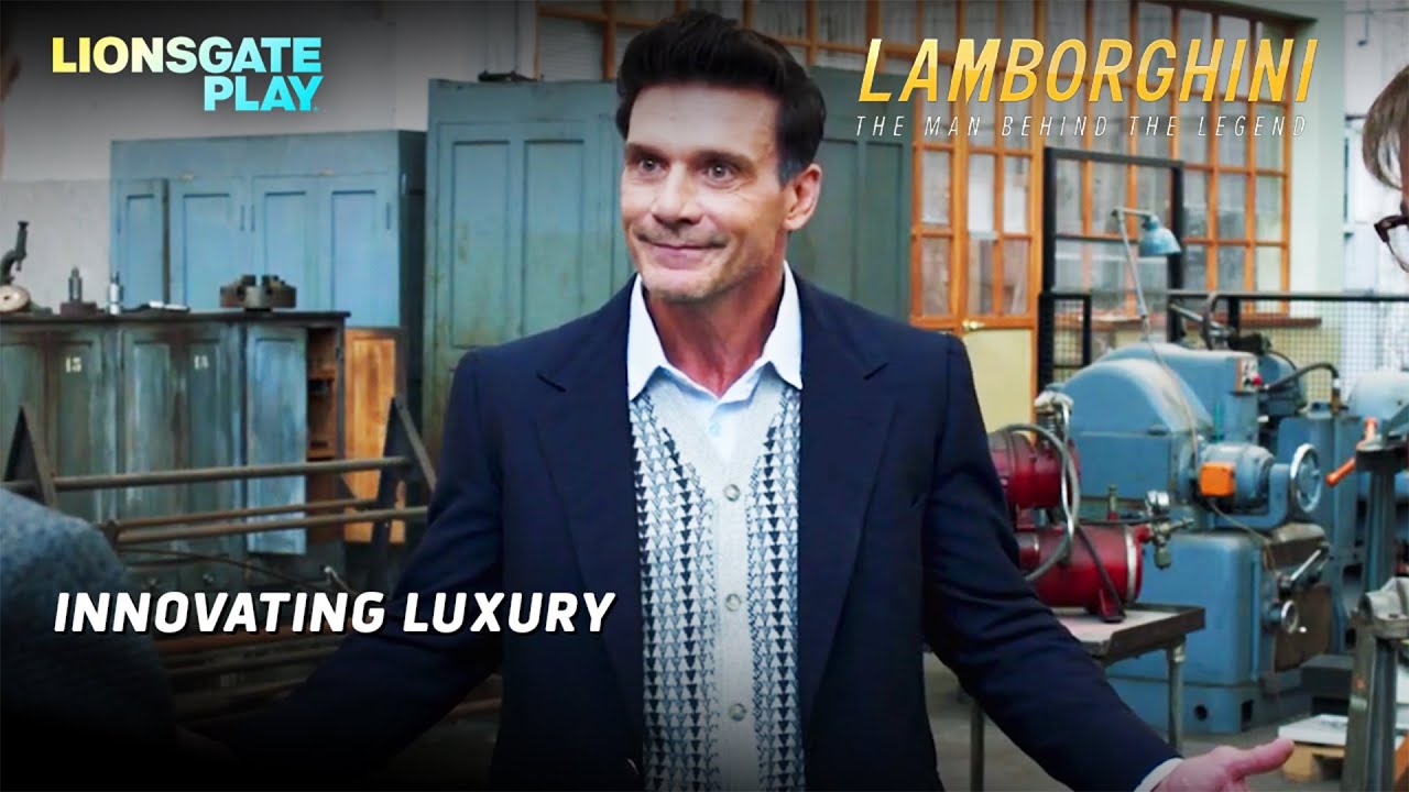 Innovating Luxury |  Lamborghini Movie Scene | Hollywood Movies| Must Watch Movie @lionsgateplay
