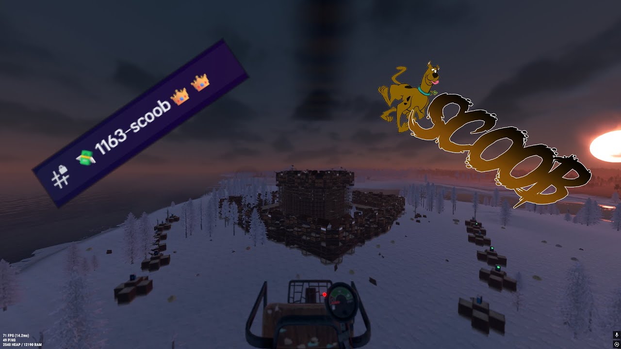 HOW SCOOB CLAN ACHIEVES THE HIGHEST BOUNTY ON VITALITY US 10X #rust #rustzerg #gaming