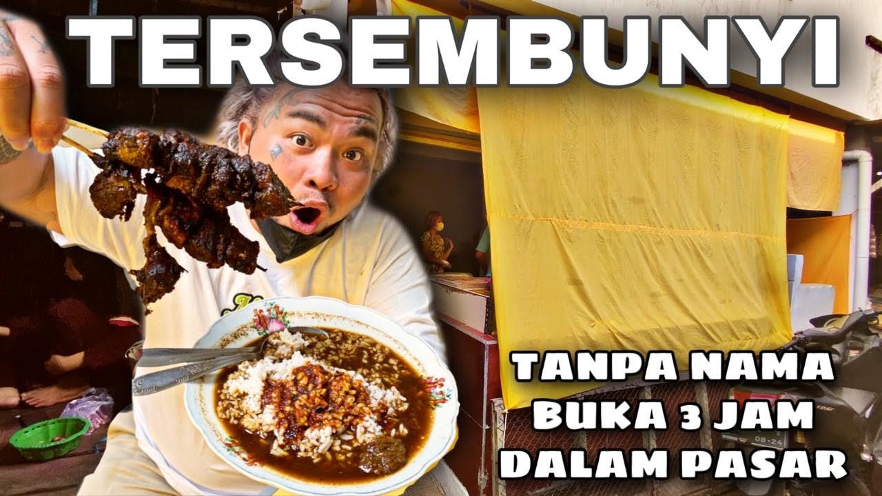 BUKA 3 JAM HABIS. TANPA NAMA. JUALAN SUDAH 60 TAHUN DIDALAM PASAR..!!! Warung rawon saminah pasuruan