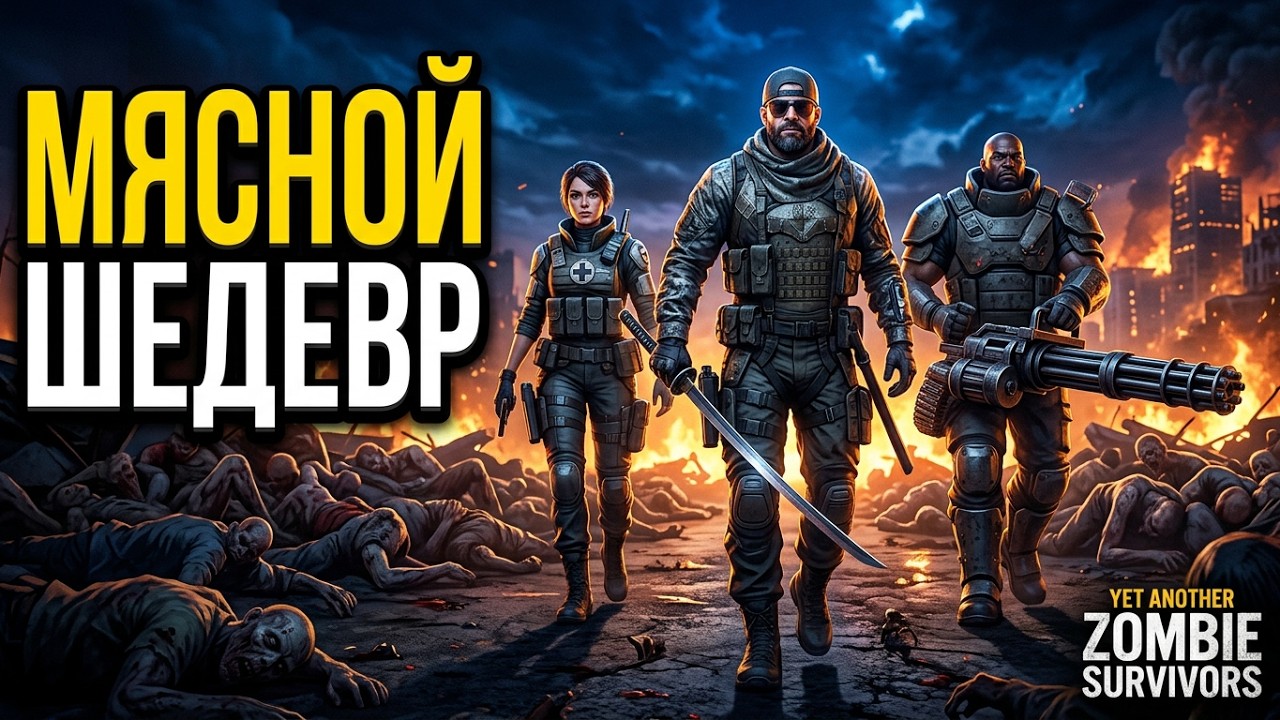 МЯСНОЙ ЗОМБИ Экшен-Рогалик! Yet Another Zombie Survivors #10