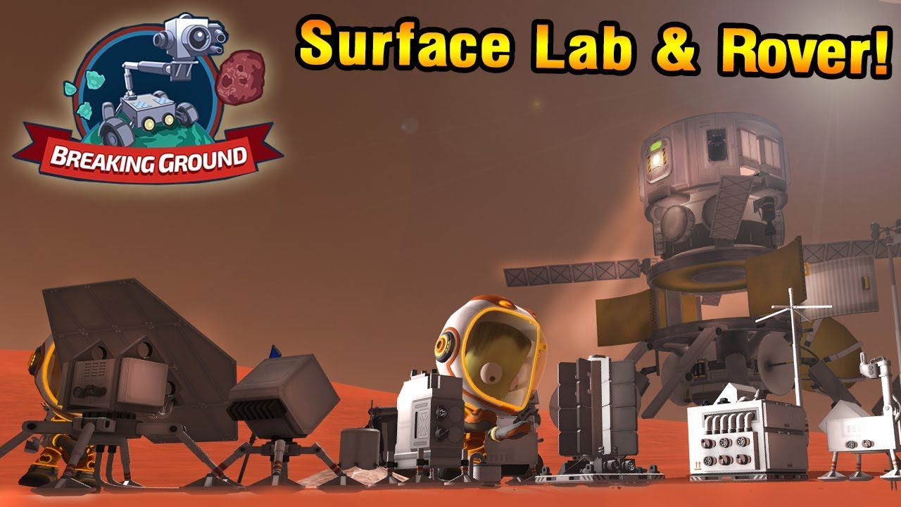 KSP DLC: Duna ROVER + SCIENCE OUTPOST - Breaking Ground