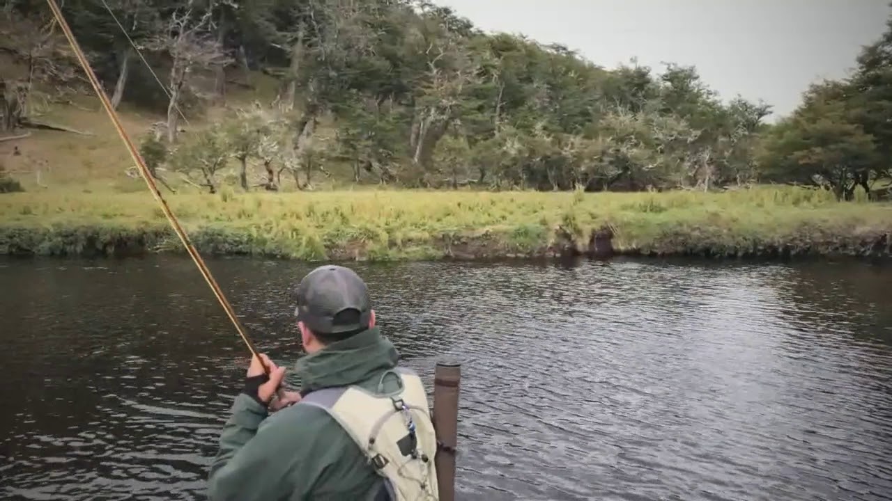 Pesca con mosca en Punta Arenas Chile, flyfishing en Punta Arenas Flyaddiction team C&R