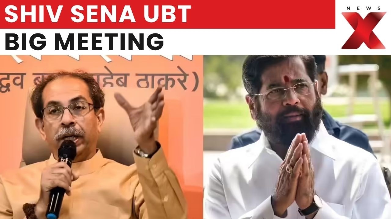 Shiv Sena UBT MPs Meet in Parliament Amid Whip Drama Over 6 Rebel MPs | Latest News | NewsX