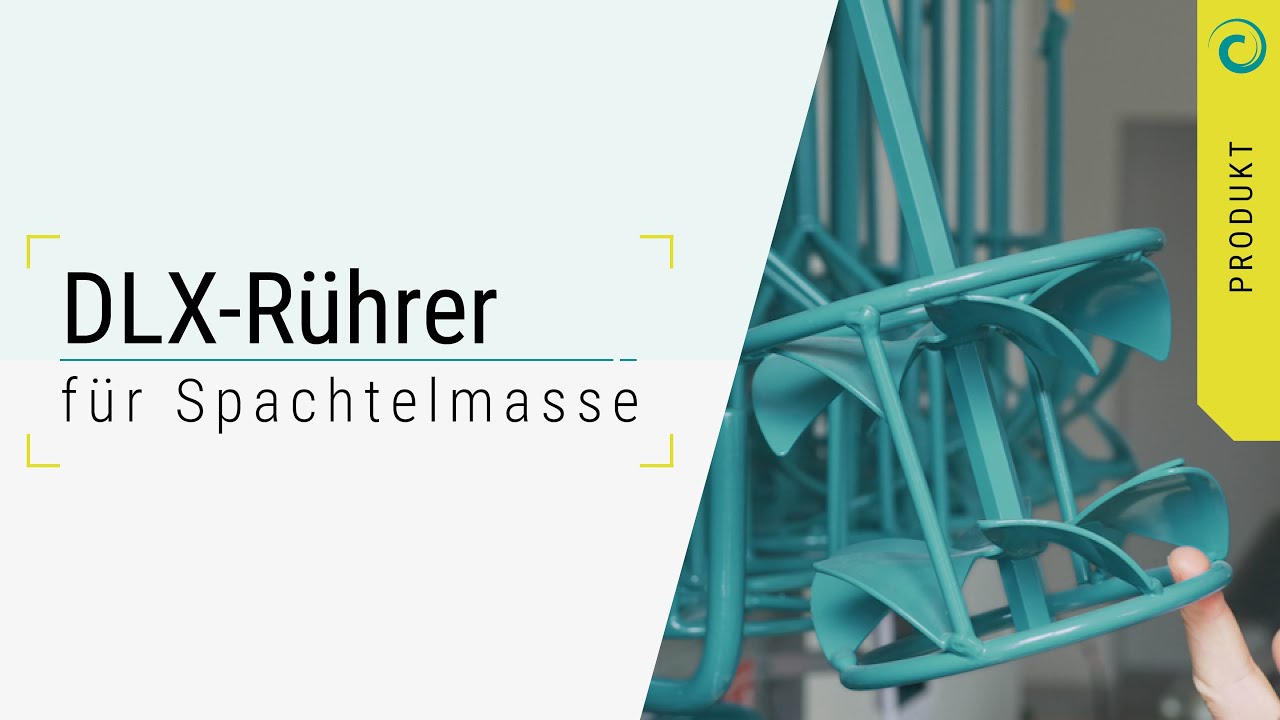 🇩🇪 Idealer Rührer zum Mischen von Spachtelmassen - der DLX von Collomix
