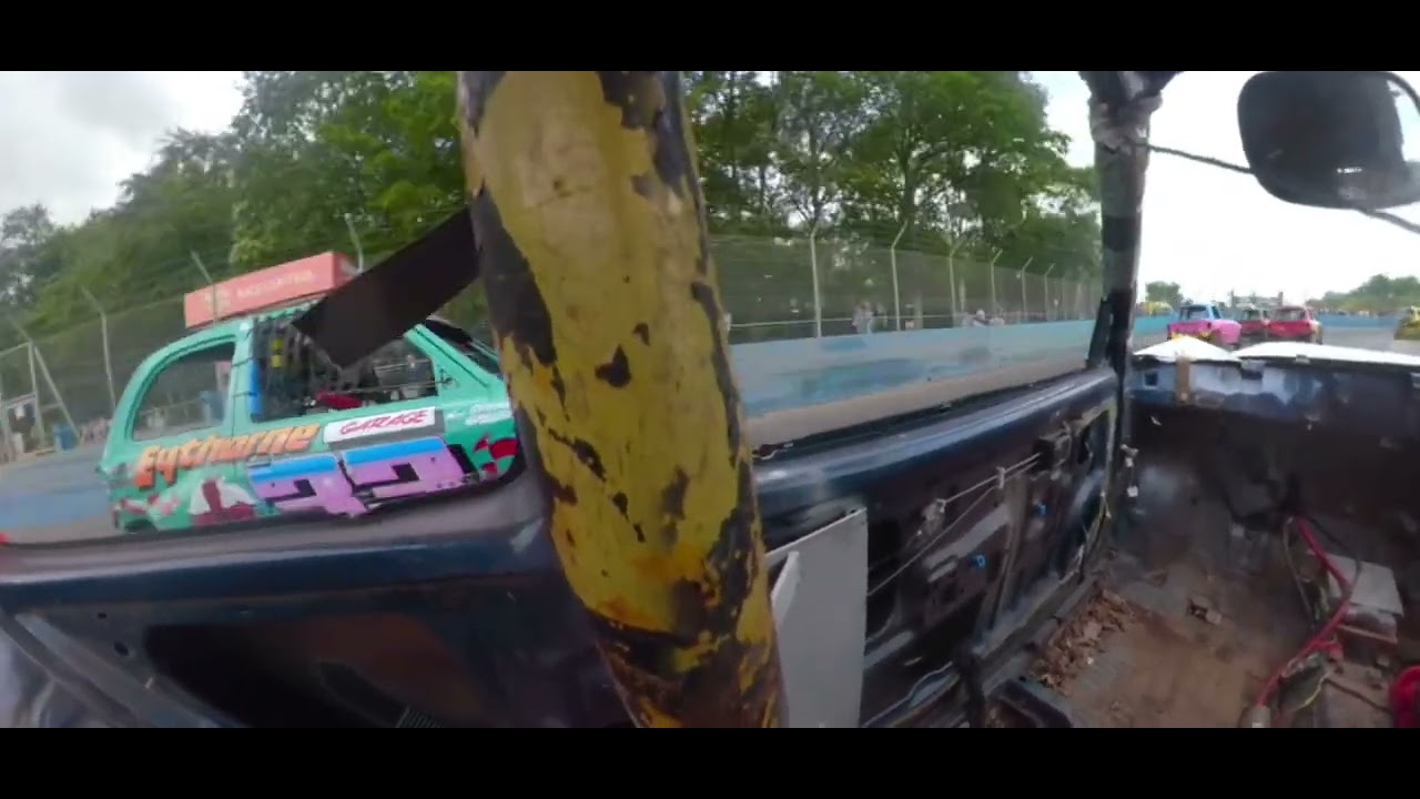 Junior bangers-in car Callum Gould #516 heat 2 9/7/23