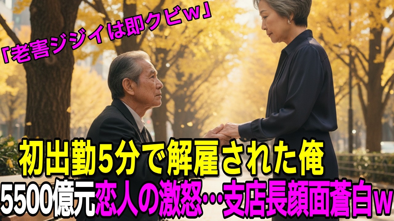 【スカッと】初出勤5分で解雇された新人社員。隣の席にいたのは元恋人だった【感動・朗読ドラマ】