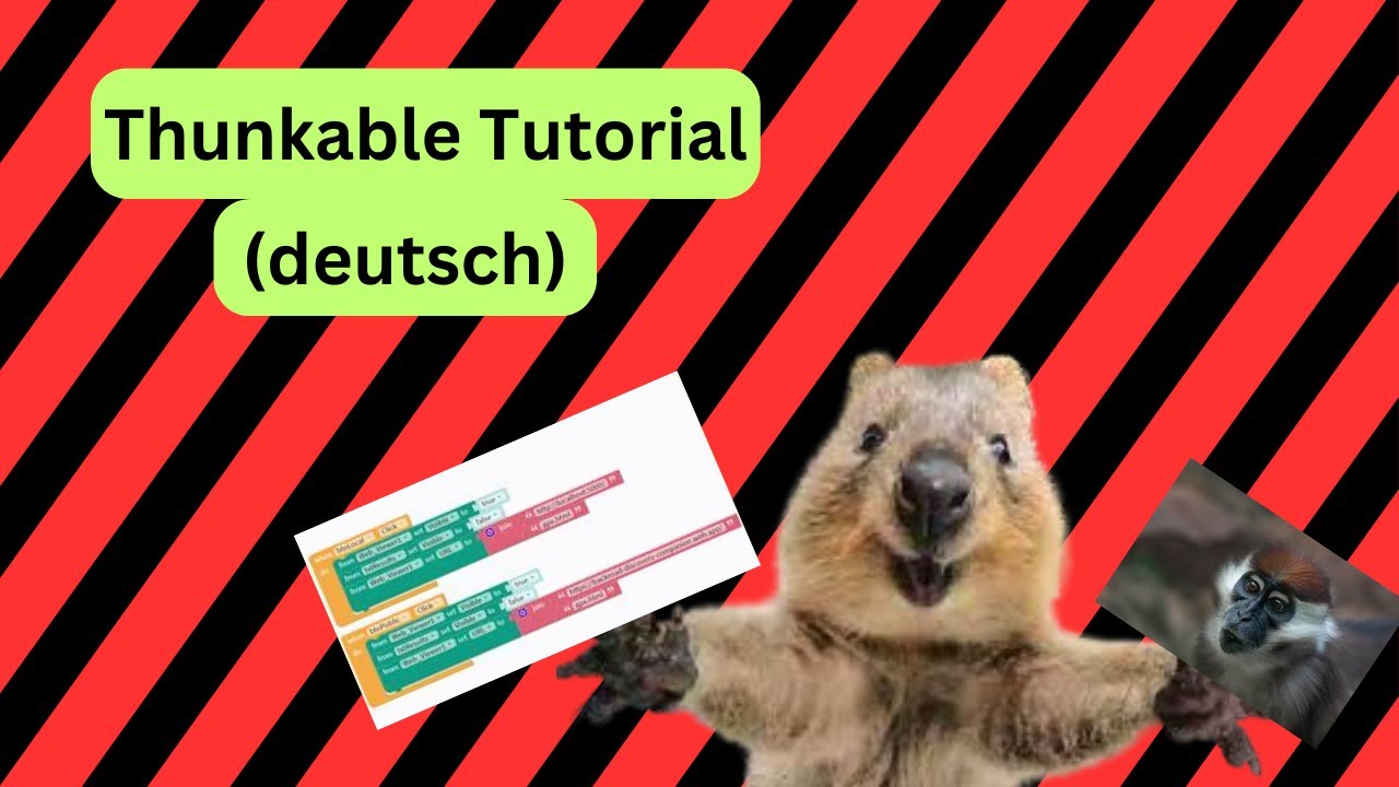 Thunkable Tutorial Deutsch