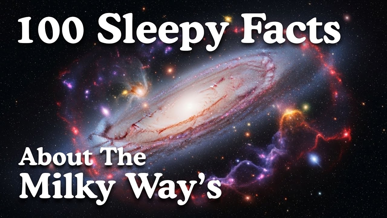 The Milky Way’s Hidden Structure — Relaxing Facts to Fall Asleep To The Universe