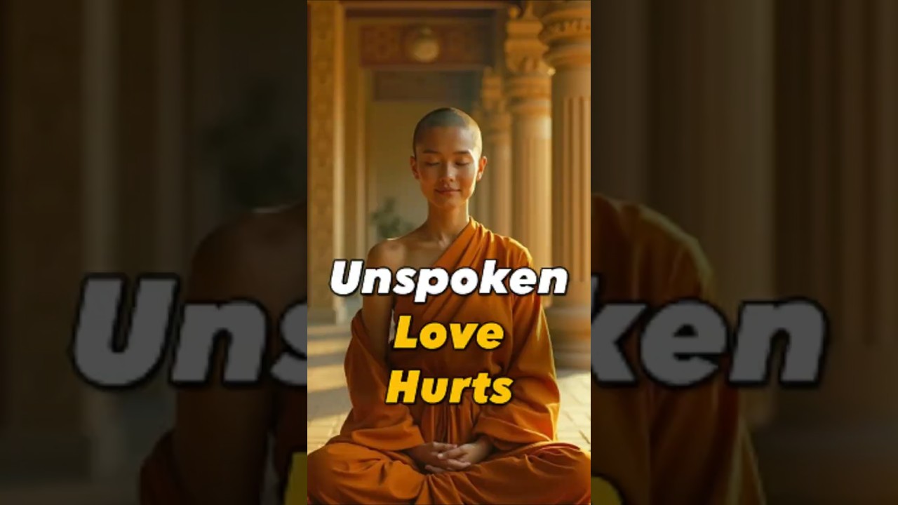 The Pain of Unspoken Love | Buddhist Wisdom 💞