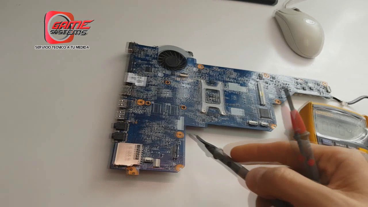 HP G7 NO ENCIENDE.REPARACION
