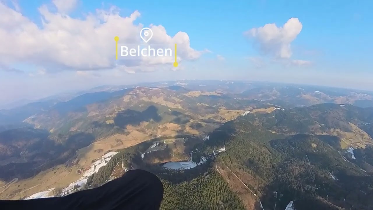 Gleitschirmflug: Vom Hochblauen zum Nonnenmattweiher und zurück 🪂✨