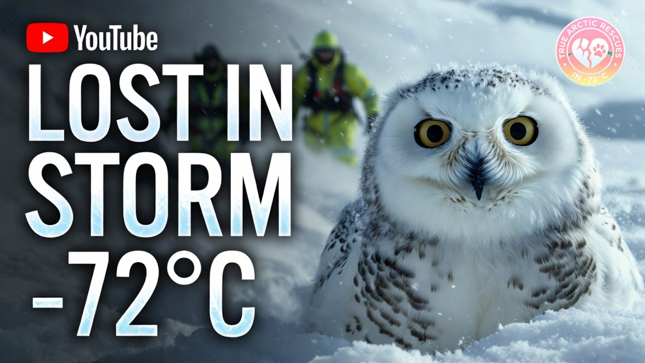 We Found a Snowy Owl Chick Alone in a Blizzard