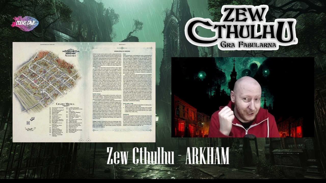 Zew Cthulhu - Arkham | CoensCave | Publicystyka RPG
