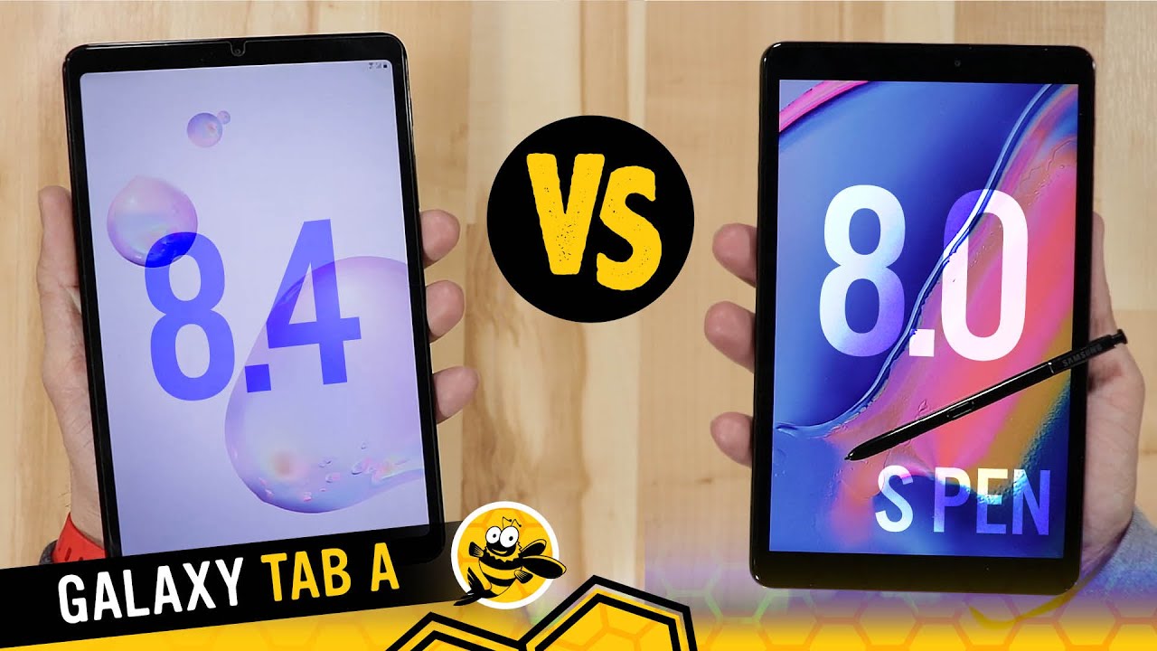 Samsung Galaxy Tab A 8.4 (2020) vs. the Galaxy Tab A 8.0 with S Pen (2019)