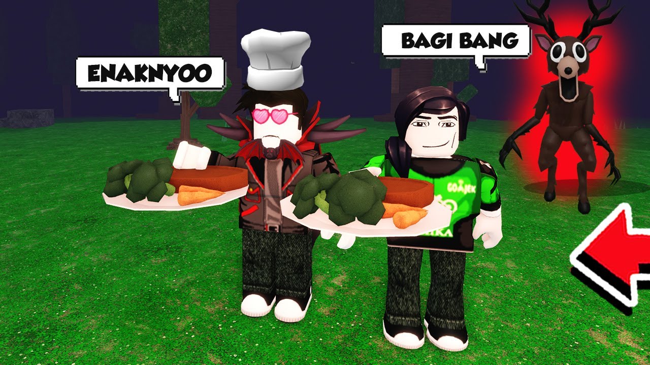 AKU MENJADI KOKI HANDAL DI 99 NIGHT IN THE FOREST ROBLOX!!!