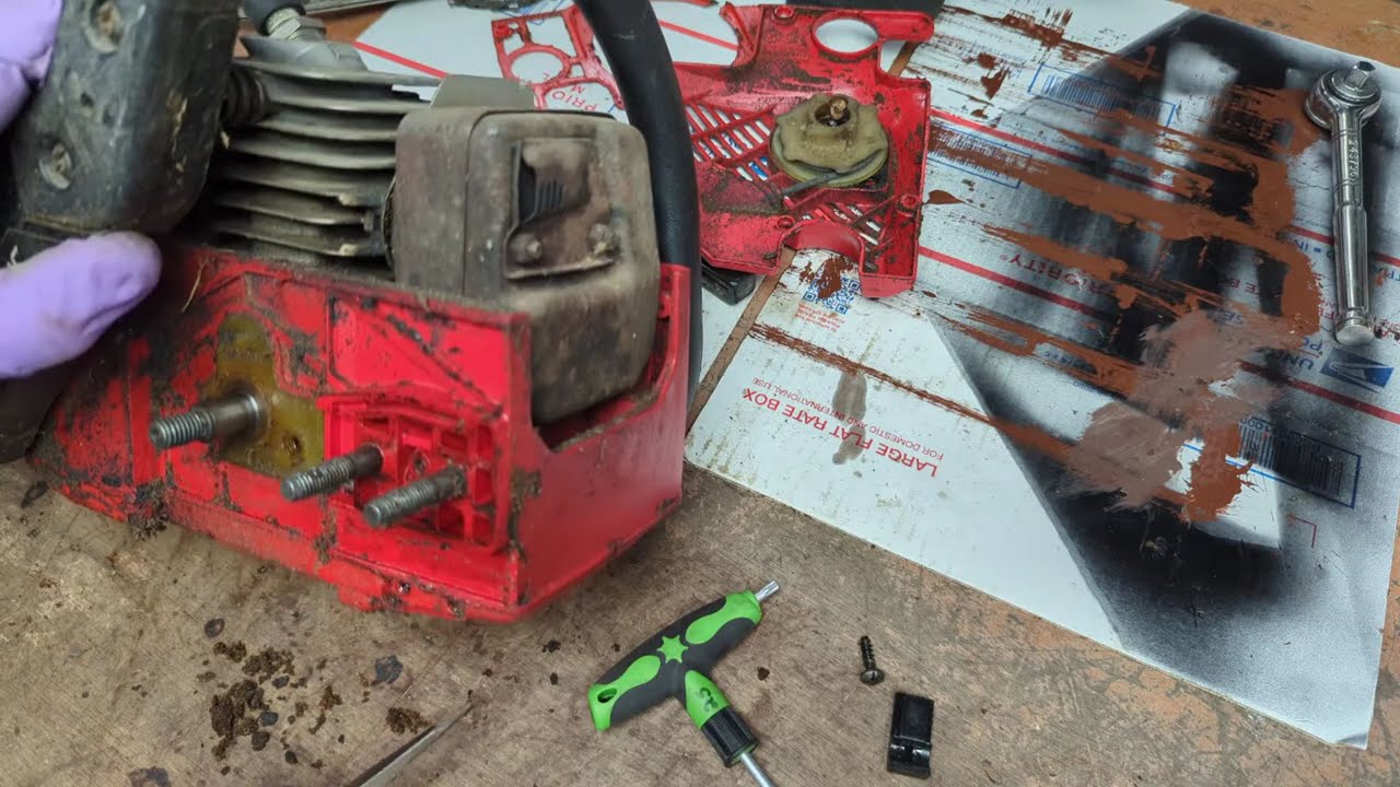 Will it Start? Jonsered 2045 chainsaw from auction.