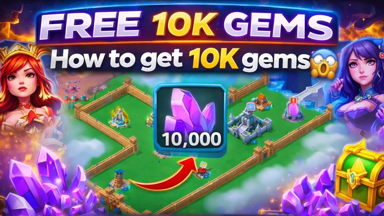 🔥𝐇𝐨𝐰 𝐭𝐨 𝐜𝐥𝐚𝐢𝐦 𝐟𝐫𝐞𝐞 𝟏𝟎𝐤 𝐠𝐞𝐦𝐬 𝐨𝐧 𝐥𝐨𝐫𝐝𝐬 𝐦𝐨𝐛𝐢𝐥𝐞😱|𝙻𝙾𝚁𝙳𝚂 𝙼𝚘𝚋𝚒𝚕𝚎 में 𝟷𝟶𝚔 जेम्स फ्री में कैसे क्लेम करे💯