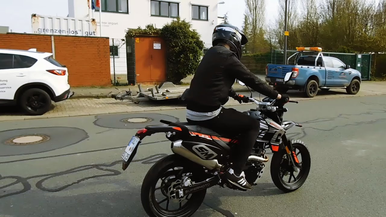 TESTFAHRT / Kreidler Dice SM125i