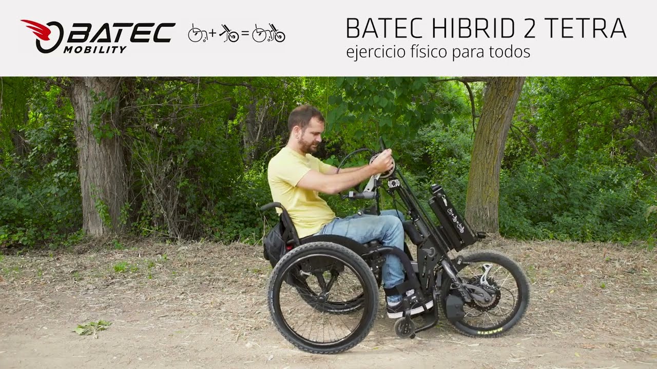 BATEC HIBRID 2 TETRA | Batec Mobility | Handbike El&eacute;ctrico