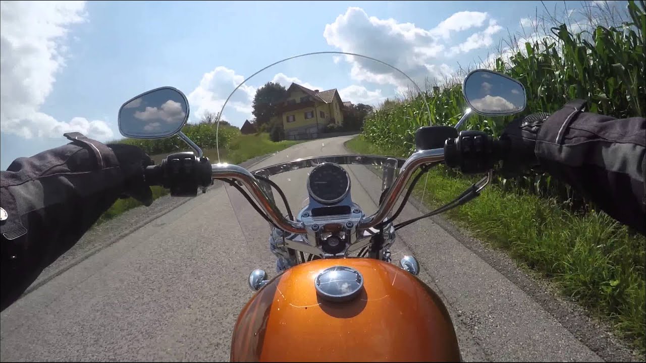 2015-07-31 Harley-Davidson Sportster SuperLow 1200T - Test Drive - Thalersee 2/6