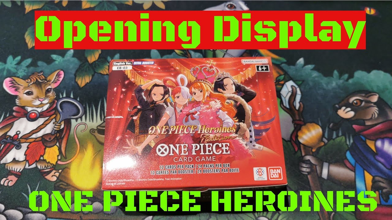 One Piece EB03 Heroines Display Opening