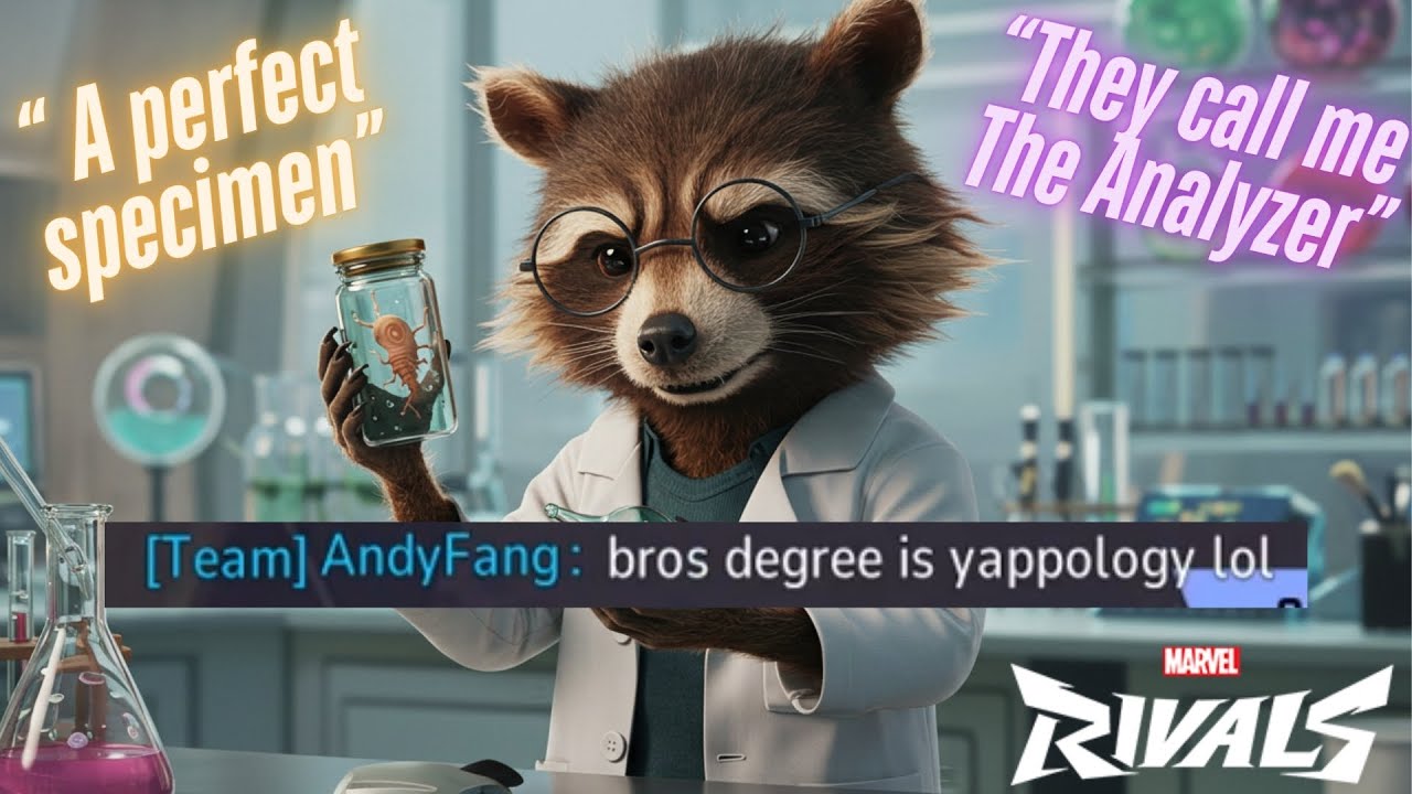 Becoming a Scientist and Analyzing the Team - Marvel Rivals Trolling