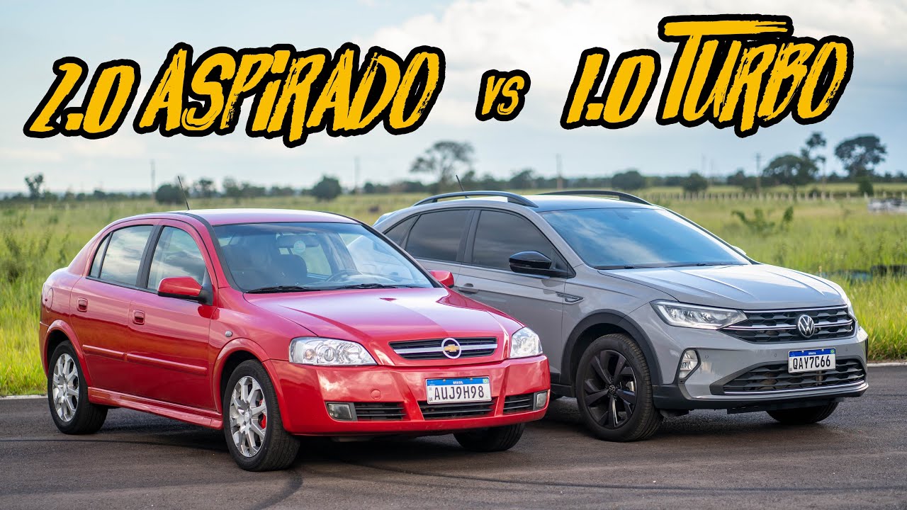 NIVUS TURBO VS ASTRA 2.0! CARRO DA BARBIE AGUENTA O ASTR&Atilde;O?
