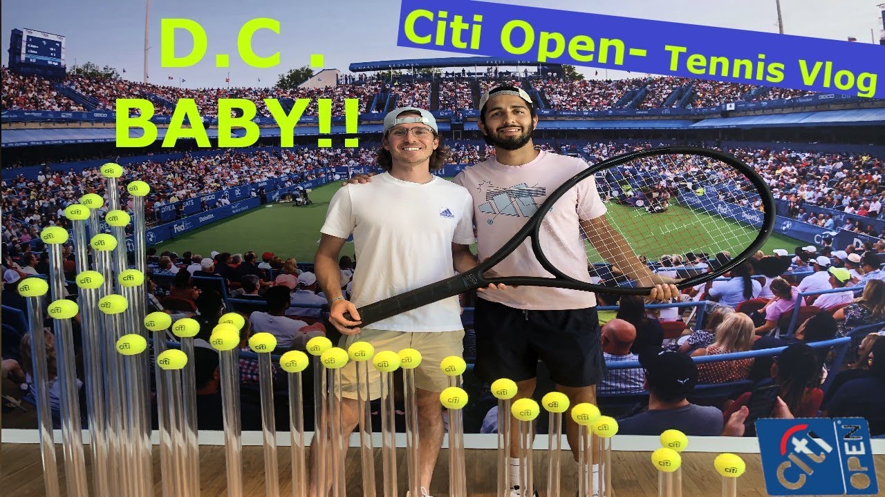 Citi Open 2022- A Tennis Vlog!!