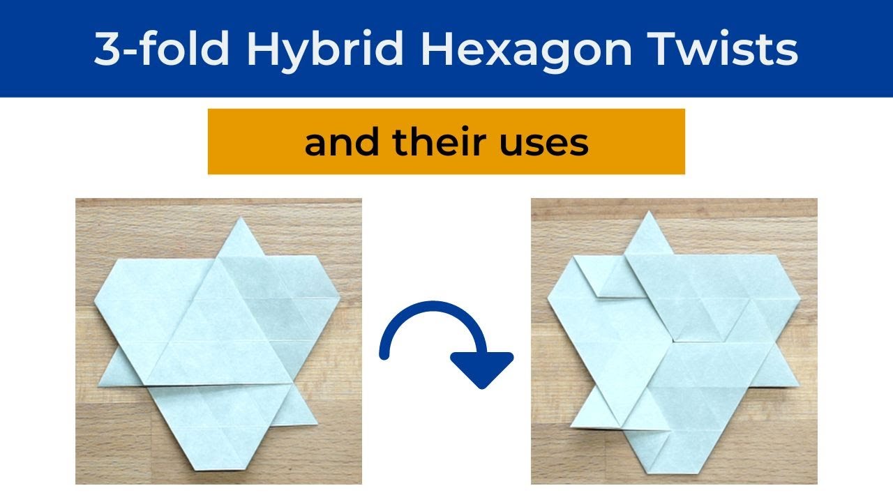 Hybrid Hexagon Twists in Origami Tessellations