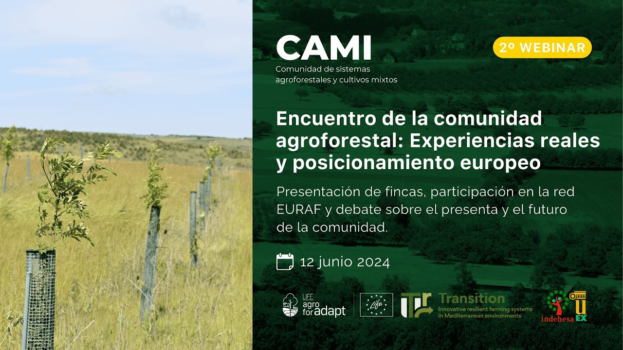 2º Webinar Comunidad de Sistemas Agroforestales y Cultivos Mixtos