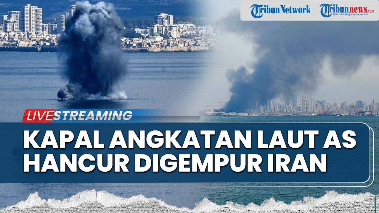 🔴IRAN NGAMUK! Kapal AS Hancur Digempur Rudal hingga Sistem Pertahanan Pangkalan Trump Dibobol