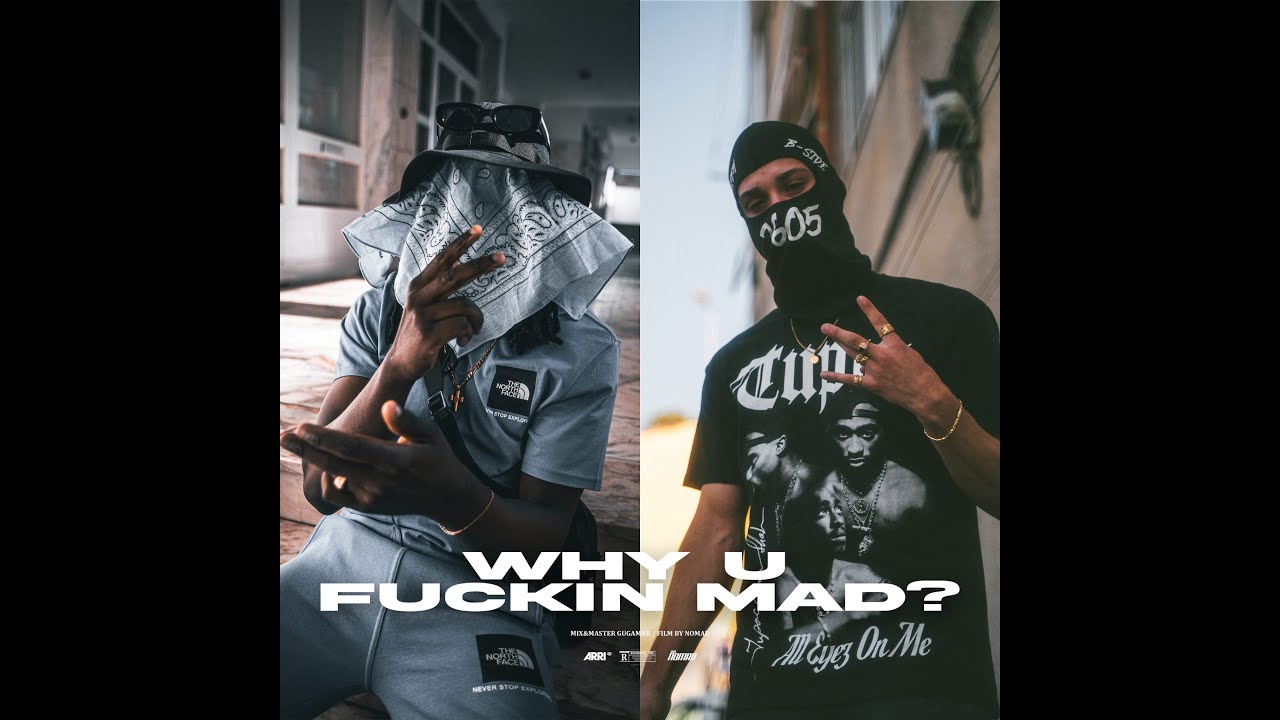 Blackiie BS ft. MG05 - WHY U FUCKIN MAD [Official Video]
