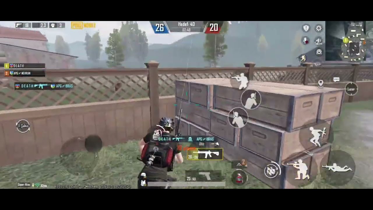 10 KD Oyunçular ile 2v2 TDM (hard games🫣) PUBG TDM #gaming #pubgmobile #pubg 